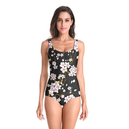 Just Arrived at Buy Center: Women's Digital Printing One-piece Swimsuit B126083 S to M