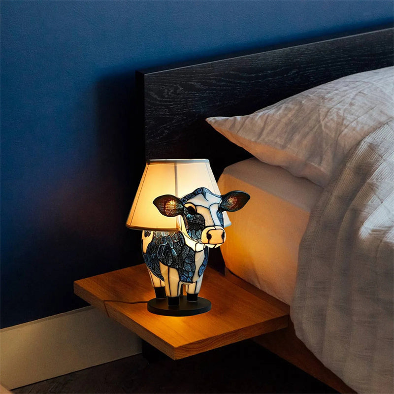 New Product Beautiful Cow Table Lamp Bedside Table Lamp With USB Bedside Lamp For Living Room Bedroom Dormitory Bra Ornament at buy Center