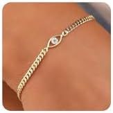 Buy Center Hot Pick-Light Luxury Alloy Bracelet Ornament Diamond Bracelet Gold