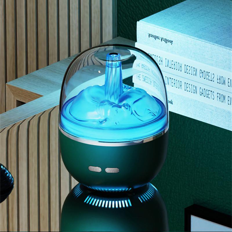 Air Humidifier Essential Oil Ultrasonic Aromatherapy Atomizer Colorful Light Heavy Fog Volume Office Home Accessories Buy Center