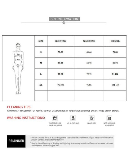 Fresh Arrivals at Buy Center: One-piece Swimsuit Women's Summer Sling Pure Desire One-piece Swimsuit