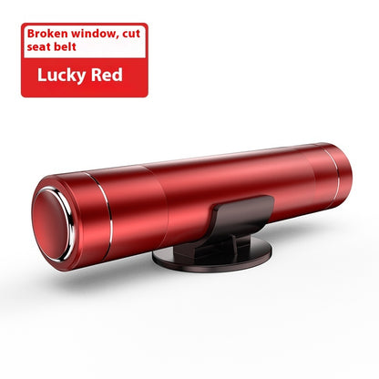 Now Available at Buy Center: Multifunctional Vehicle Emergency Window Breaking Machine P3 Red