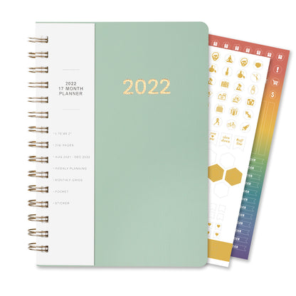 Newly Arrived at Buy Center: English 365 Day Coil Annual Calendar Student Plan Notebook