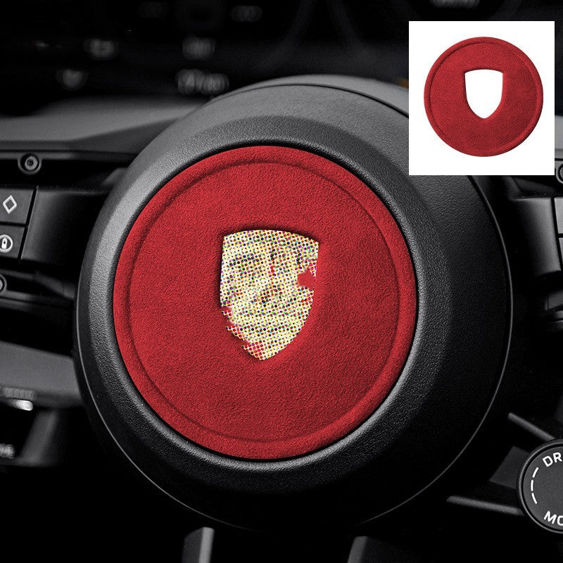 Trending Now at Buy Center: Applicable To Automobile Steering Wheel Cover Bright Red