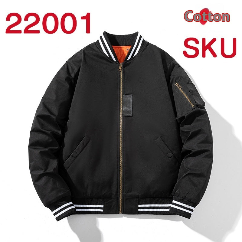 American Street Fashion Hooded Jacket Solid Color Printing Embroidered Baseball Uniform Buy Center