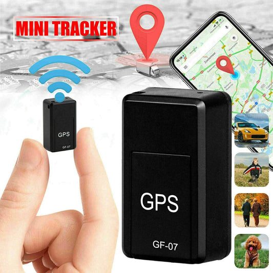 New at Buy Center: 1Pc Mini GF07 GPS Car Tracker Real Time Tracking Anti Theft Anti Lost Locator Strong Magnetic Mount SIM Message Positioner