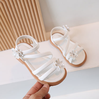 Fresh Arrivals at Buy Center: Soft Bottom Beef Tendon Beach Shoes 2310 White