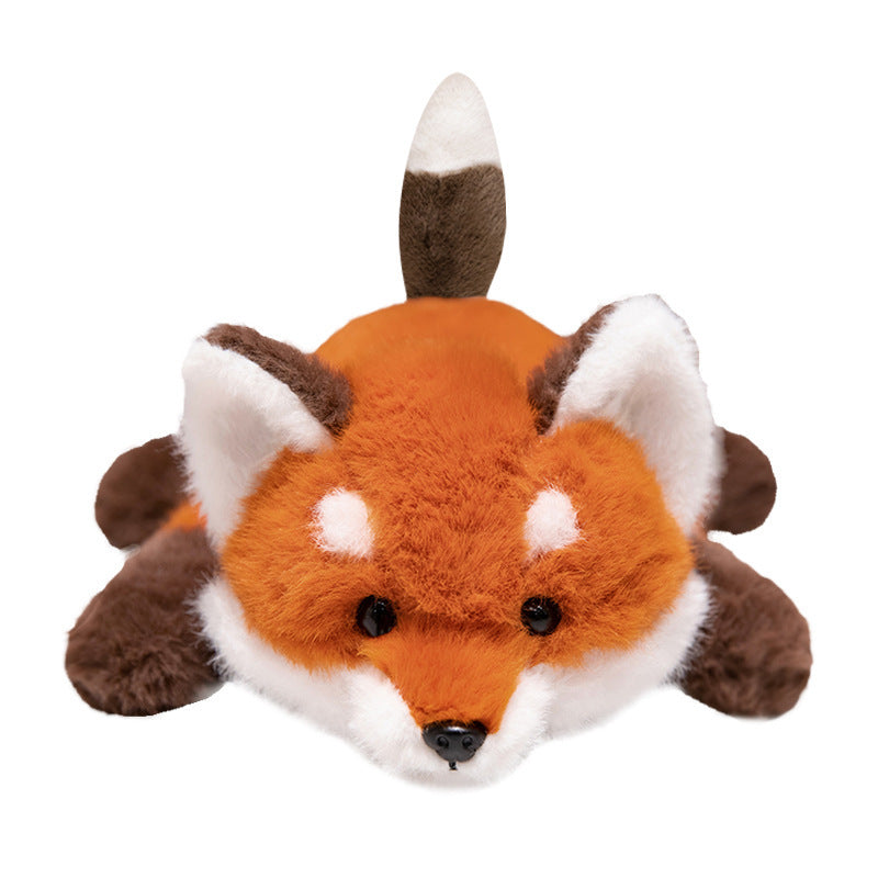 Fresh Arrivals at Buy Center: New Lying Fox Lesser Panda Plush Toy