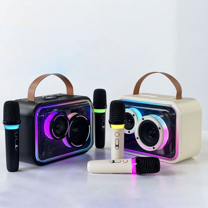 Hot New Items at Buy Center: Bluetooth Speaker Colorful RGB Portable Karaoke Wireless Stereo