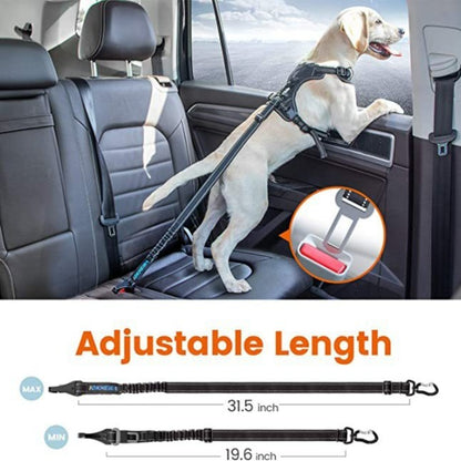 Newly Arrived at Buy Center: Dog Leash Adjustable Telescopic Car Dog Safety Rope