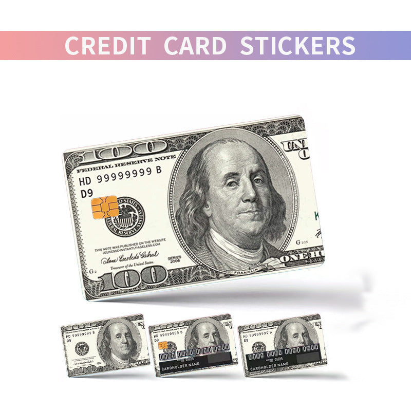 Credit Card Personalized Stickers Buy Center