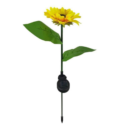 Hot New Items at Buy Center: Wheat Courtyard Luminous Lawn Landscape Lamp Single Head Sunflower OPP Sealed Bag