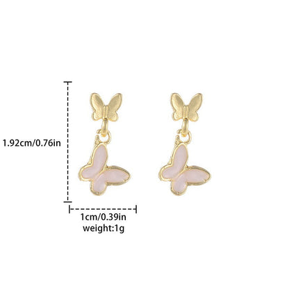 Buy Center Exclusive Offer-Light Luxury, Niche Design, Butterfly Earrings, High-end, Atmospheric, Unique Design Earrings