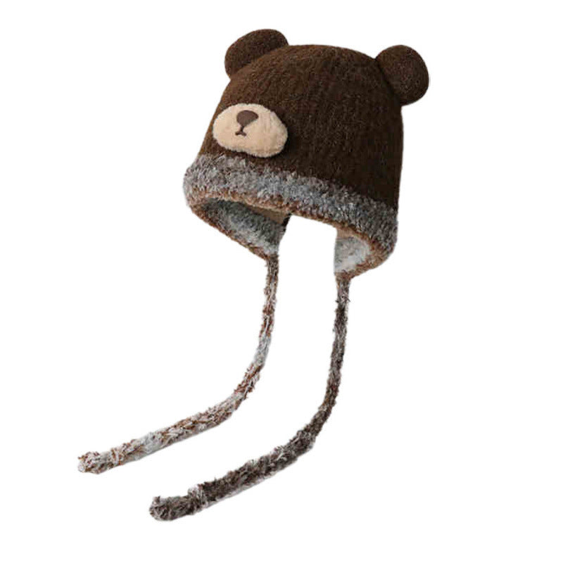 Cute Fashion Bear Plush Bonnet Children Buy Center