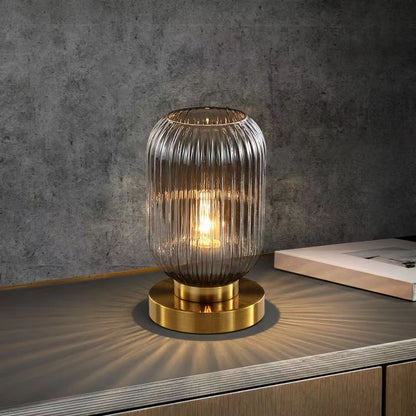 Just Arrived at Buy Center: A Minimalist Atmosphere Glass Desk Lamp