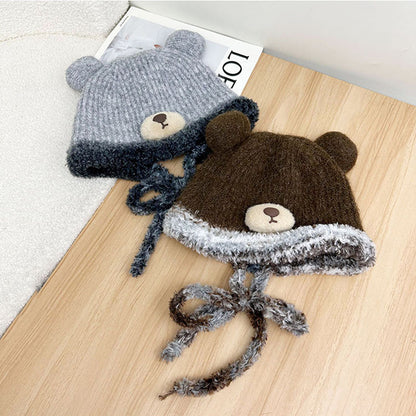 Cute Fashion Bear Plush Bonnet Children Buy Center