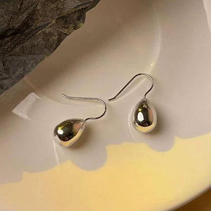 Buy Center Premium-Water Drop Simple High Cold Earrings For Women Gold