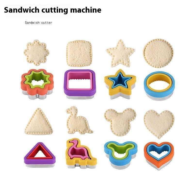 Two-piece Sandwich Edge Cutter Bread Mold Children Buy Center