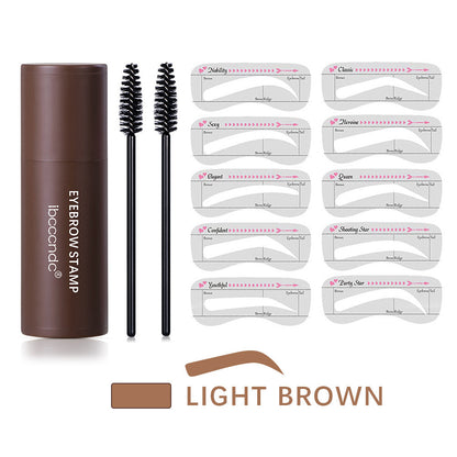 Buy Center Top Rated-Seal Eyebrow Powder Stick Eyebrow Card Eyebrow Trimming Eyebrow Pencil Stick Light brown