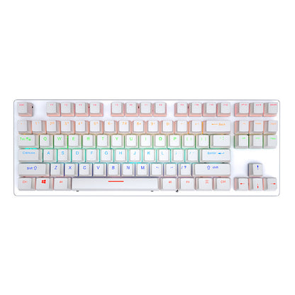 Now Available at Buy Center: Crack K550 Wired Green Axis Office Mechanical Keyboard White green shaft