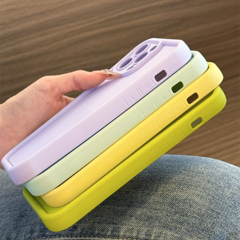 Solid Color Macaron Simple Fashion Phone Case Buy Center