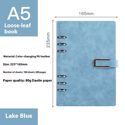 A5 Notebook Loose-leaf Removable Notepad Business Office Meeting Buy Center