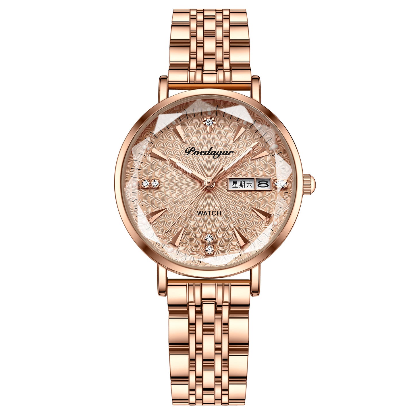 Women's Watch Double Calendar Quartz Buy Center