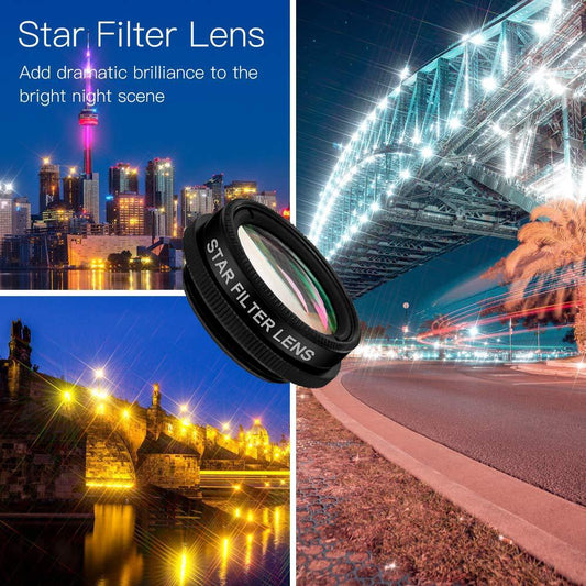 New at Buy Center: Wide-angle Macro Fisheye Lens Ten-in-one Suit External Camera Lens