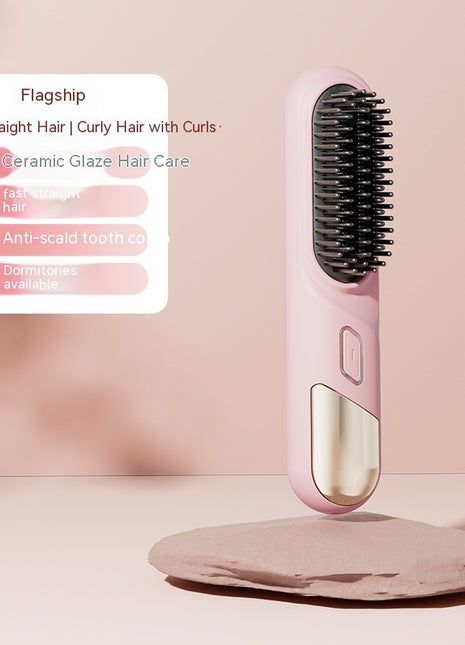 Portable Dual-purpose Wireless Straight Comb Anion Hair Care