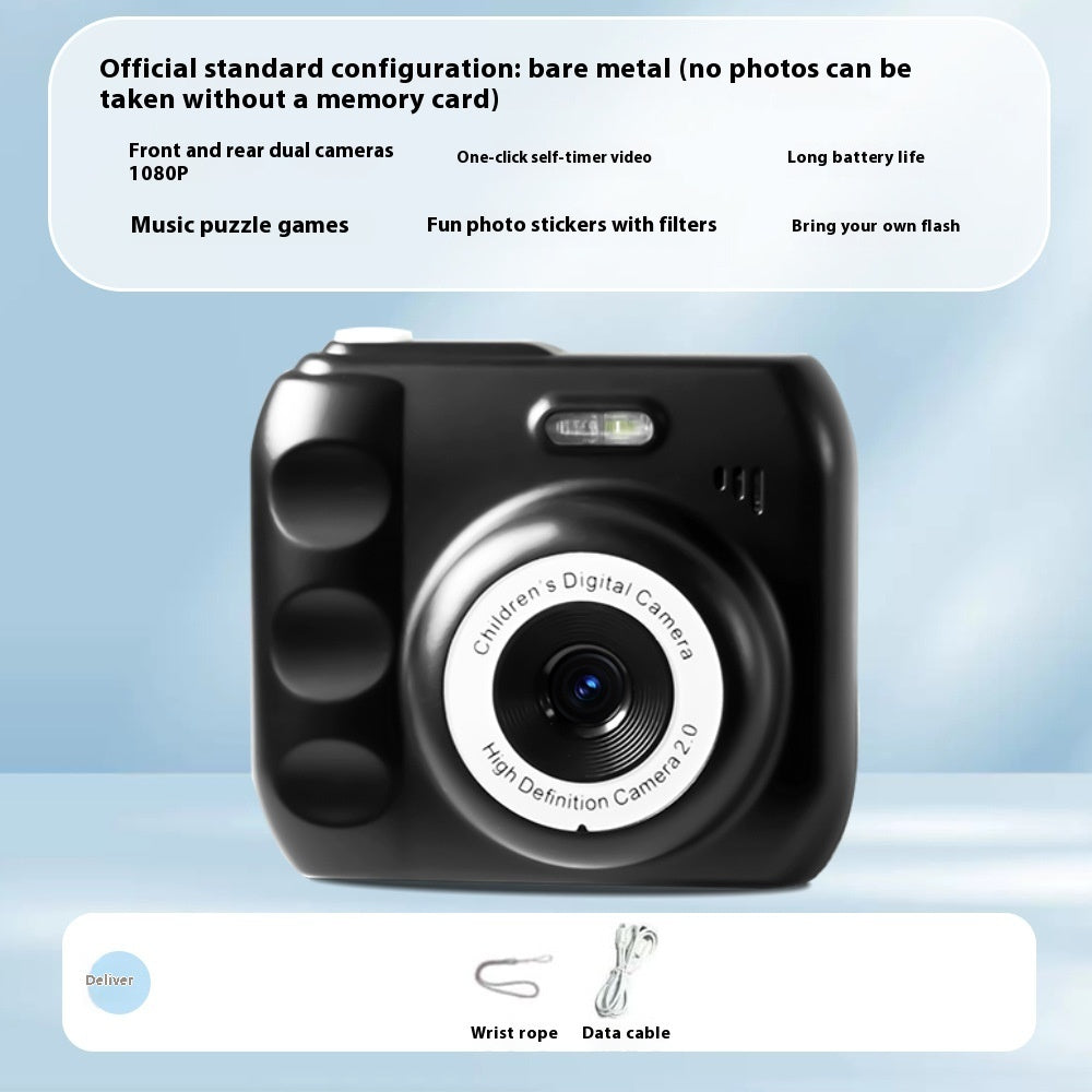 Newly Released at Buy Center: Children's Digital Camera Campus MINI HD Pixel Black