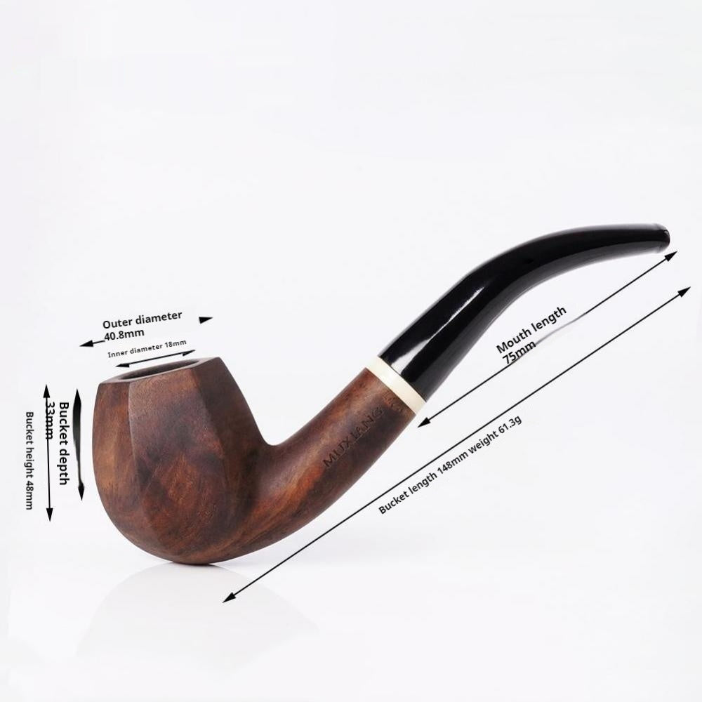 Newly Released at Buy Center: Costustoot Handmade Blackwood Pipe Wooden Smoking Set Pipe Dual-use New Wgac0030