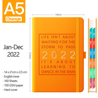 Fresh Arrivals at Buy Center: Plan English Inside Pages Orange A5