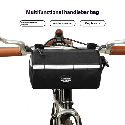 Large Capacity Folding Front Beam Mountain Bike Pannier Bag Accessories Cycling Fixture Buy Center