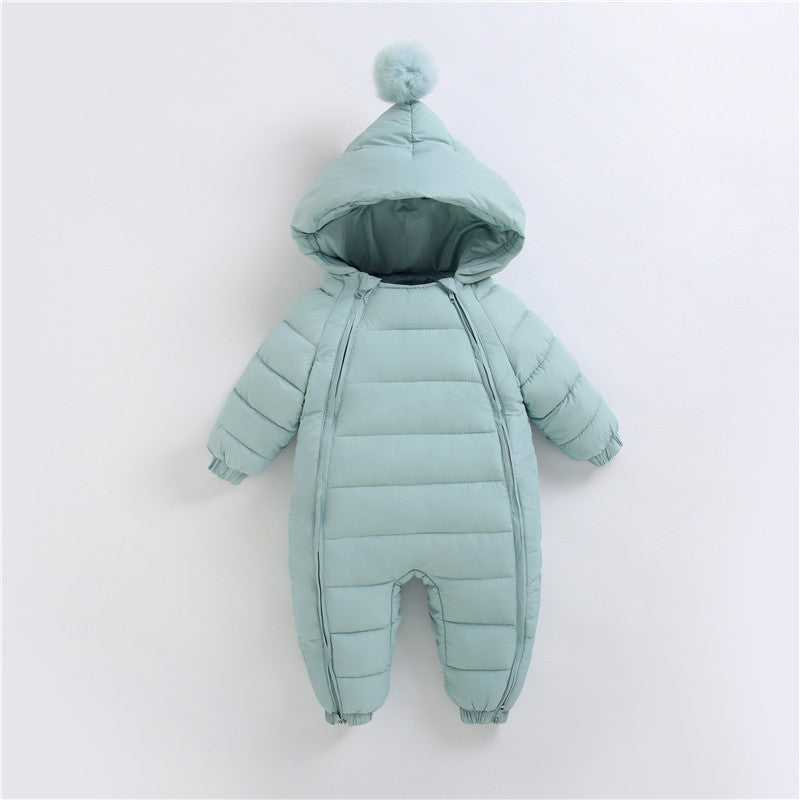 Newly Arrived at Buy Center: Newborn Cotton For Men And Women, Baby Climbing Clothes Green