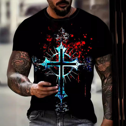 Camiseta de moda para hombre