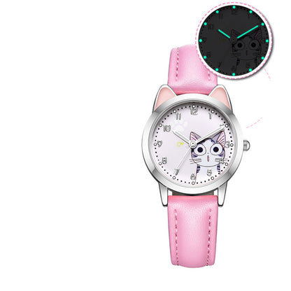 Montre mignonne pour fille, étanche et résistante aux chutes