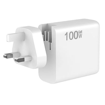 Just Arrived at Buy Center: Gallium Nitride Charger Fast Charging White With British Standard