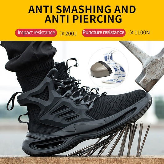 High Top Labor Protection Shoes Piercing Steel Head Protection | Bags & Shoes2 | Buy Center