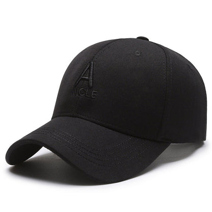 Gorra informal con visera para exteriores para hombre con letras bordadas y protección solar