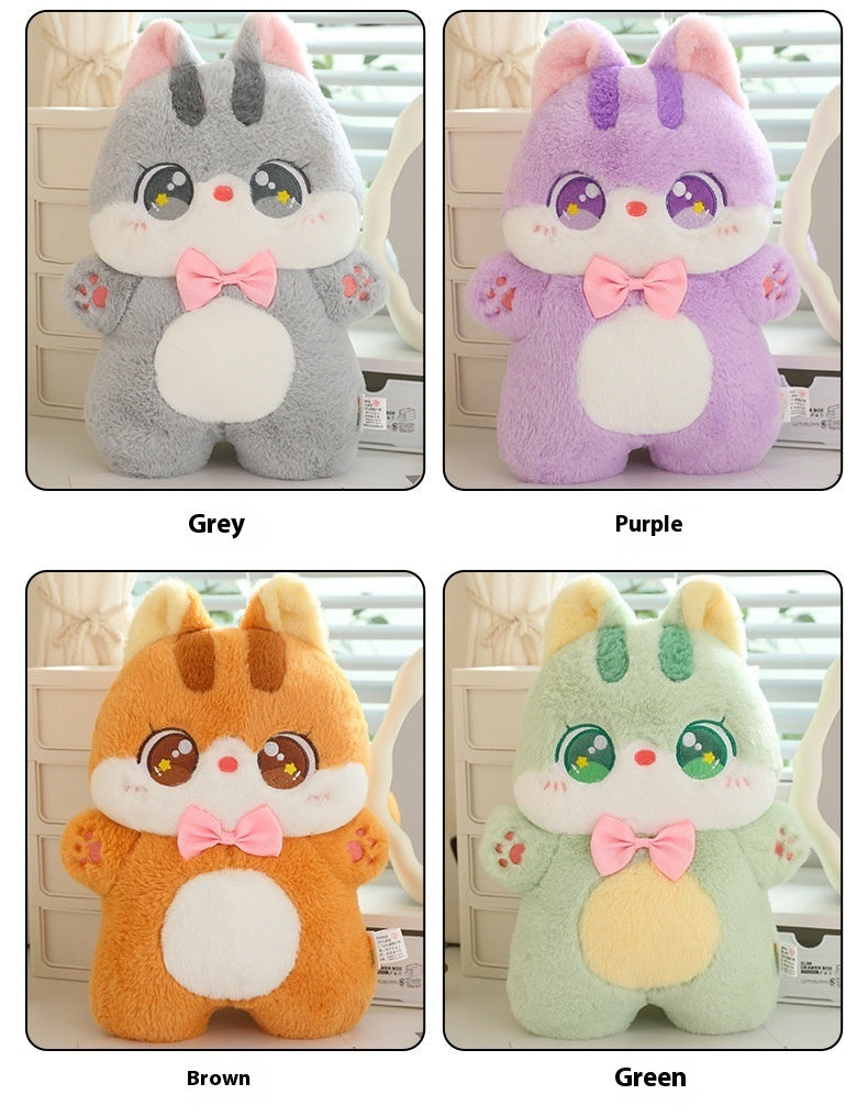 Newly Released at Buy Center: Colorful Cat Doll Pillow Comfort Pillow Plush Toy