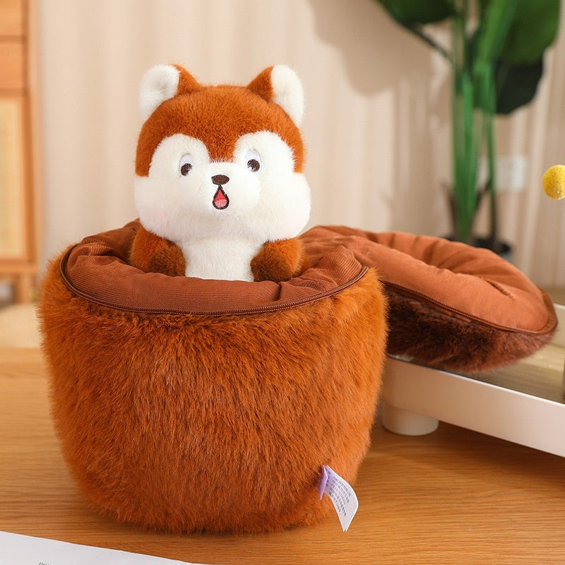 Fresh Arrivals at Buy Center: Small Acorn Surprise Squirrel Plush Toy