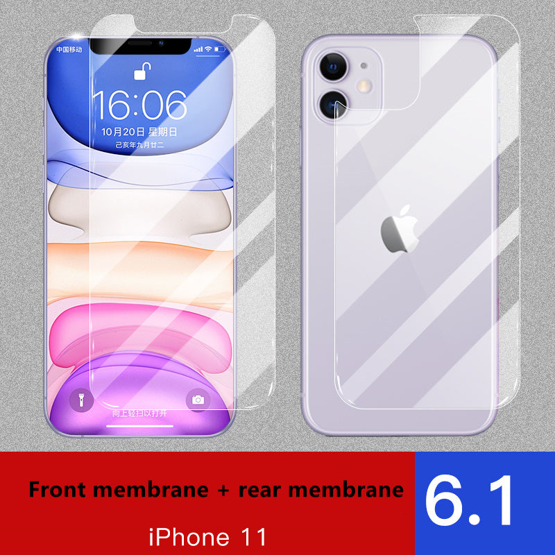 Buy Center Hot Pick-Tempered Film Rear Film Mobile Phone Screen Film Glass C