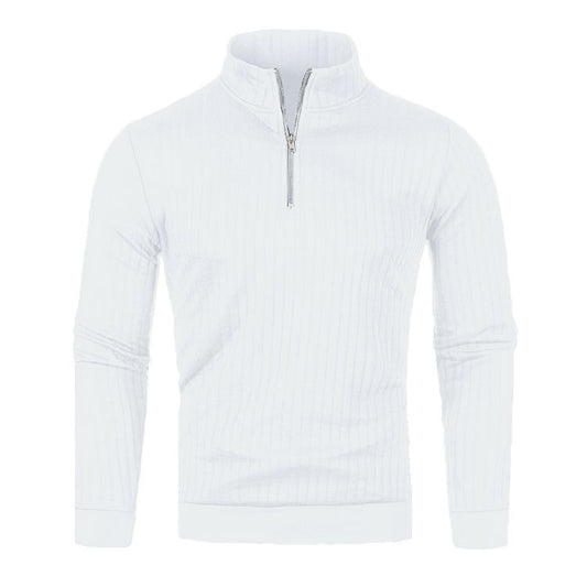 Men's Half-high Collar Zipper Sweater | Men's Clothing6 | Buy Center