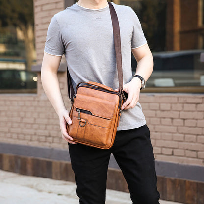 Casual Crossbody Men's Document Small Backpack