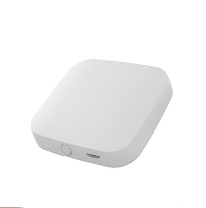 Hot New Items at Buy Center: Tuya Smart Home Gateway Wireless Multi-function Device Central Control Host White