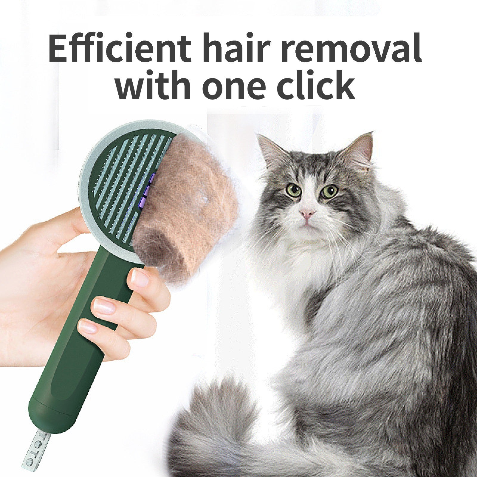 Pet Germicidal Sterilizing Comb Usb Rechargeable Cat Dog Automatic Hair Removal Brush Floating Beauty Comb Grooming Tool Buy Center