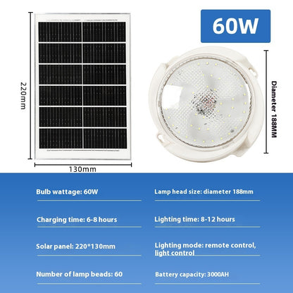 Newly Released at Buy Center: Solar Ceiling Lamp LED Home Indoor And Outdoor Lighting 60W