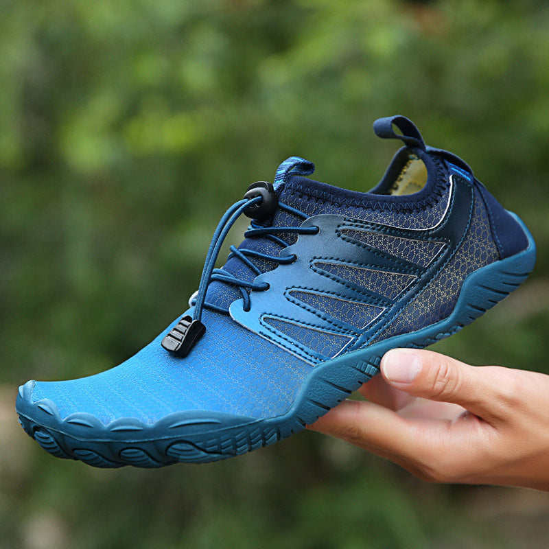 Buy Center Prestige-Non-slip Breathable Comfortable Upstream Shoes Rock Climbing FiveFingers Dark Blue