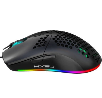 Buy Center Top Rated-Lightweight Honeycomb Shell Hole Game Wired Mouse