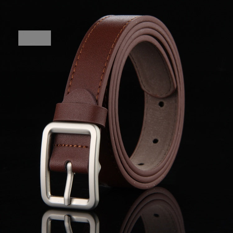 Ceinture de couleur unie simple et tendance pour garçon